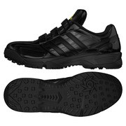 adipure(アディピュア) トレーナー 野球 ソフト用 トレーニングシューズ 26.0cm コアブラック/コアブラック/ゴールドメット [D73844-260]