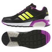 スニーカー RUN90S (ランナインティース)  レディース 24.5cm コアブラック/ソーラーイエロー/フラッシュピンク S15 [F97978-245]
