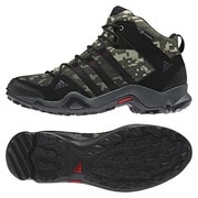 アウトドアシューズ 防水トレッキングシューズ AX2 MID CP CAMO メンズ  26.5cm アースグリーンS13/コアブラック/テックベージュ [M18498-265]