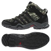 アウトドアシューズ 防水トレッキングシューズ AX2 MID CP CAMO メンズ  27.0cm アースグリーンS13/コアブラック/テックベージュ [M18498-270]