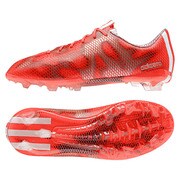 サッカースパイク アディゼロ F50 FG ジュニア 24.5cm ソーラーレッド×ランニングホワイト×コアブラック [M29265-245]