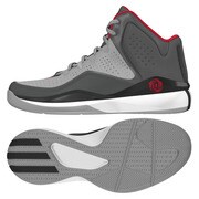D ROSE DOMINATE II(デリック ローズ ドミネイト 2) バスケットシューズ メンズ 25.0cm ライトオニキス/コアブラック/スカーレット [S83841-250]