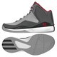 D ROSE DOMINATE II(デリック ローズ ドミネイト 2) バスケットシューズ メンズ 27.0cm ライトオニキス/コアブラック/スカーレット [S83841-270]