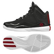 D ROSE DOMINATE II(デリック ローズ ドミネイト 2) バスケットシューズ メンズ 26.5cm コアブラック/スカーレット/ランニングホワイト [S83842-265]