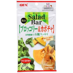 サラダバーブロッコリー&カボチャ 8g [小動物用フード・おやつ]