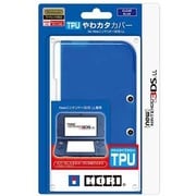 3DS-445 [TPUやわカタカバー for Newニンテンドー3DS LL クリアブルー]