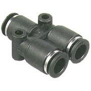 6mm ウレタンチューブ配管用 ＃521 ワンタッチ Yユニオン