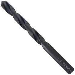 鉄・銅・アルミ・プラスチック・木材用 鉄工用ドリル シンニング 1本入り 11.4mm