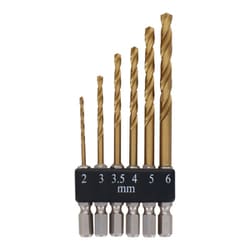 六角軸 コバルトドリルセット 6本入り HCD-6
