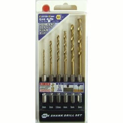 六角軸 チタンドリル 6本入り CTB-604 13-719