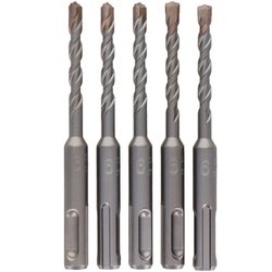 SDSポイントハンマードリル 5本入り 6.0mm PH-60×110