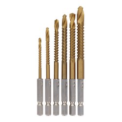 六角軸ドリルソーセット 6本入り TCD-606