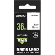ネームランド用テープ 強粘着タイプ 36mm 白 XR-36GWE