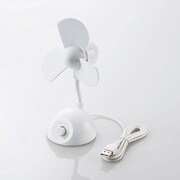 USB扇風機 台座タイプ ホワイト FAN-U29WH