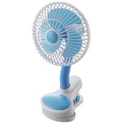 USB扇風機 クリップタイプ ブルー FAN-U32BU