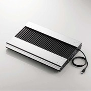 USB3.0ハブ付きノートPC用クーラー 高耐久性×極冷 15.4～17インチ対応 ブラック SX-CL24LBK
