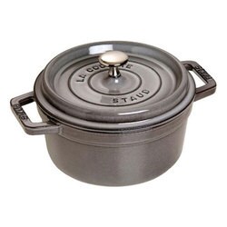 ストウブ　ピコ　ココット　ラウンド　グレー　18cm　未使用品 未使用】 ストウブ staub 18cm ラウンド ピコココット グレー