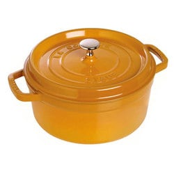 STAUB ココット ラウンド 24cm マスタード STAUB ココット ラウンド 24cm マスタード