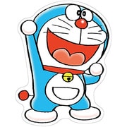 ダイカットポストカード 藤子・F・不二雄キャラクターズ 10 ドラえもん おー！ [キャラクターグッズ]