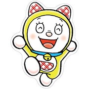 ダイカットポストカード 藤子・F・不二雄キャラクターズ 12 ドラミ わーい [キャラクターグッズ]