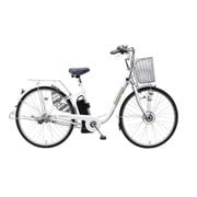 電動アシスト自転車 26型 内装3段変速 ホワイト KH-DCY01Ⅲ WH