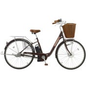 電動アシスト自転車 26型 内装3段変速 ブラウン KH-DCY01Ⅲ BR