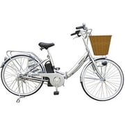 折りたたみ電動アシスト自転車 26型 変速なし シルバー KH-DCY100 SI