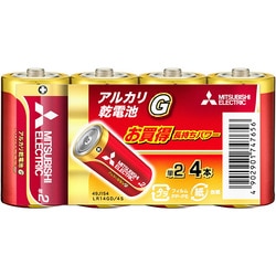 ヨドバシ.com - 三菱電機 MITSUBISHI ELECTRIC LR14GD/4S [アルカリ