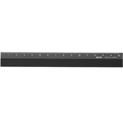 アルミ定規15cm 黒 42256006