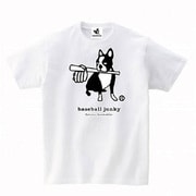 BBJ0259-1 [開幕犬～そして球場へ～ 半袖T XL ホワイト]