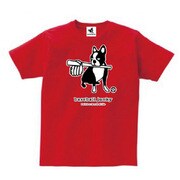 BBJ0259-26 [開幕犬～そして球場へ～ 半袖T XL レッド]