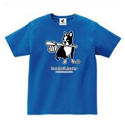 BBJ0259-55 [開幕犬～そして球場へ～ 半袖T XL ミディアムブルー]