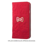 SB-IA10-FPKT/RD [Hello Kitty キルティングケース for iPhone 6 4.7インチ用 レッド]