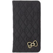 SB-IA11-FPKT/BK [Hello Kitty キルティングケース for iPhone 6 Plus/6s Plus 5.5インチ用 ブラック]