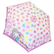 キャラクター 折りたたみ傘 53cm ハローキティ キティ×ニコラ [90153]