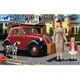 35167 [1/35スケール フィアットFAIT500トッポリーノ乗用車ハードトップ＋女性と女児＆犬 2019年7月再生産]