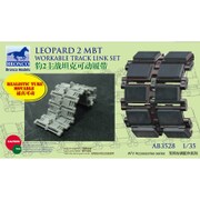 CBA3528 [1/35スケール 独レオパルド２主力戦車用可動キャタピラ 2019年7月再生産]