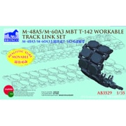 A3529 [1/35スケール 米M48A5＆M60A3戦車用T-142型可動キャタピラ 2019年7月再生産]