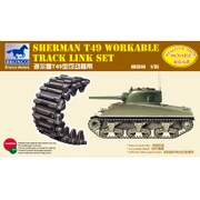 A3544 [1/35スケール 米シャーマンT49型金属スリーバー型可動キャタピラ]