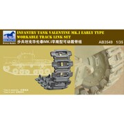 A3549 [1/35スケール 英バレンタイン戦車初期型可動キャタピラ]