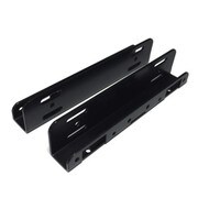 3.5inベイ用2.5inSSD HDD変換マウンタ 黒 N-MT301B