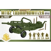 TX1402 [1/72スケール M102 105mm ホイッツアー榴弾砲 （フィギュア5体入）]