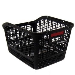 樹脂製リアバスケット 23L(M) ブラック 48961