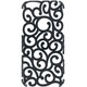 15ID1-1-BLK [MORE CRYSTAL iPhone 6 4.7インチ専用ケース ブラック]