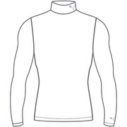 511468-02 [Light compression モックネックLSシャツ メンズ XOサイズ WHT]