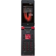 4G LTEケータイ AQUOS K SHF31 レッド [携帯電話]