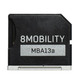 iSlice Air 13 MacBook Air 13インチ専用 microSDカードアダプター シルバー