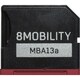 iSlice Air 13 MacBook Air 13インチ専用 microSDカードアダプター レッド