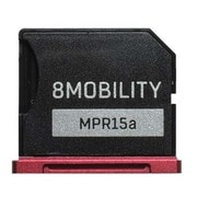 iSlice Pro 15 MacBook Pro (Retina) 15インチ (Mid 2012 Early 2013) 専用 microSDカードアダプター レッド