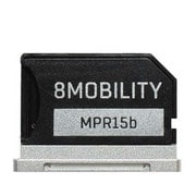 iSlice Pro 15 MacBook Pro (Retina) 15インチ (Late 2013 Mid 2014) 専用 microSDカードアダプター シルバー